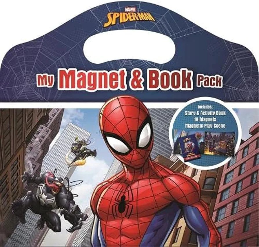 Marvel Spider-Man : My Magnet & Book Pack