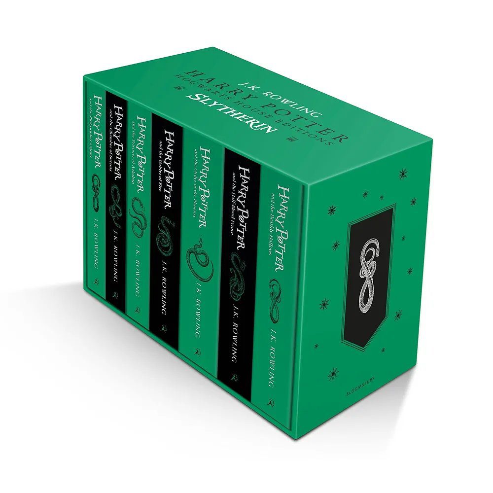 Harry Potter Slytherin House Edition Paperback Box Set J.K Rowling