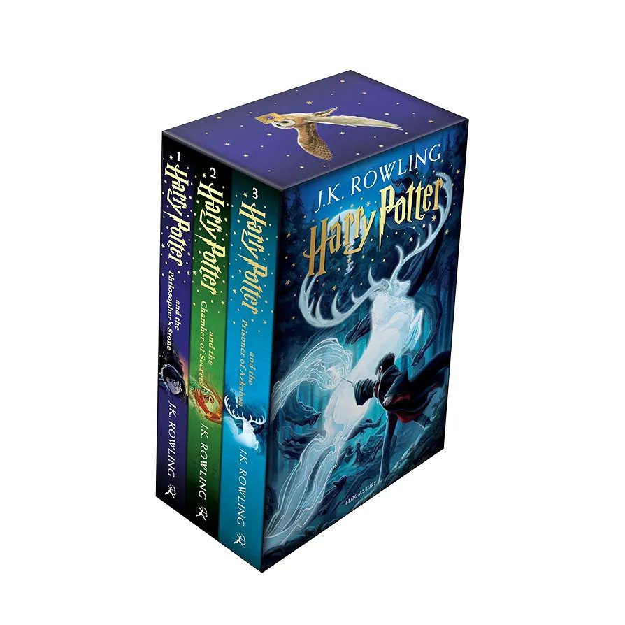 Harry Potter Books 1–3 Box Set: A Magical Adventure Begins: