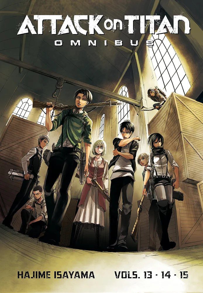 Attack on Titan Omnibus 5 (3in1 Edition Includes Vols 13,14,15)