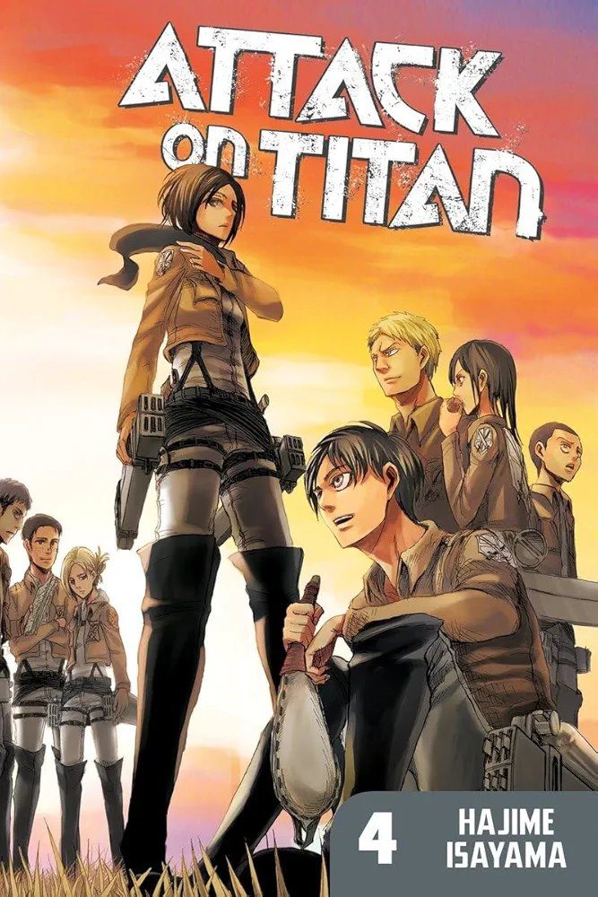 Attack on Titan Volume 4 Hajime Isayama