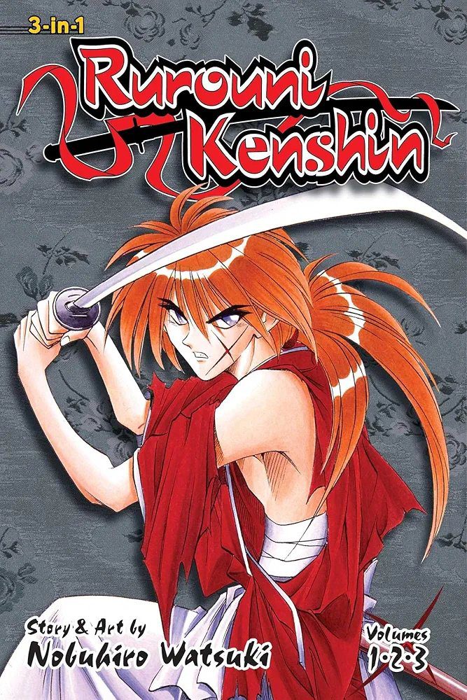 Rurouni Kenshin (3-in-1 Edition), Vol. 1: Includes vols. 1, 2 & 3 Nobuhiro Watsuki