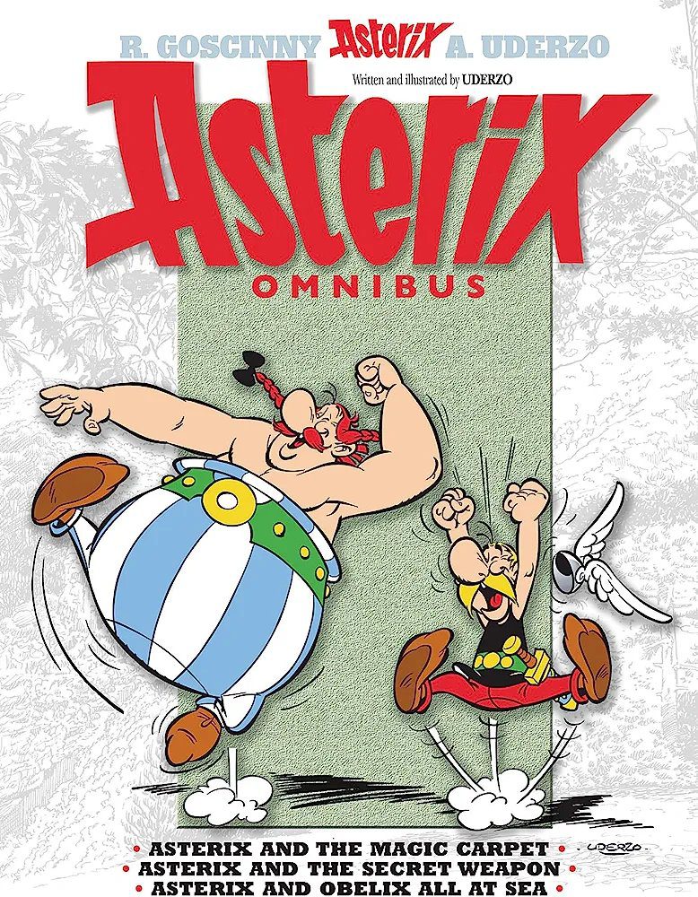 Asterix Omnibus 10: Asterix and The Magic Carpet, Asterix and The Secret Weapon, Asterix and Obelix All At Sea
