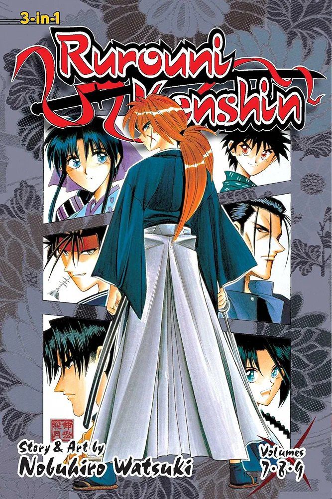 Rurouni Kenshin (3-in-1 Edition), Vol. 3: Includes vols. 7, 8 & 9