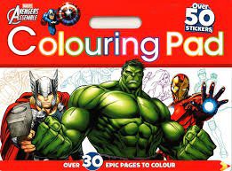 Avengers Colouring Pad ( Giant Colouring Pad)