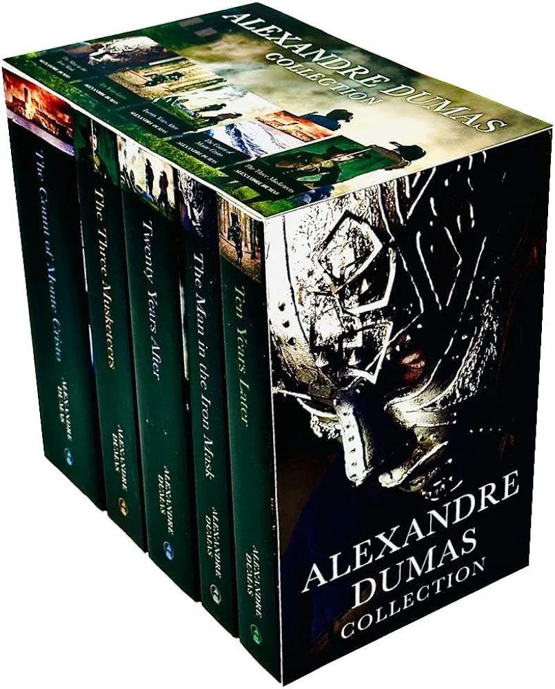 Alexandre Dumas 5 Books Collection