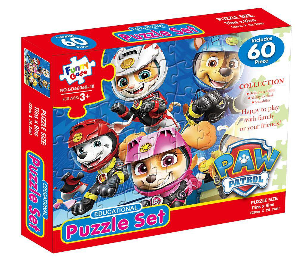 Paw Patrol 60pcs Puzzle