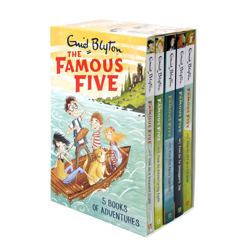 Famous Five collection 5 Books Set By Enid Blyton
