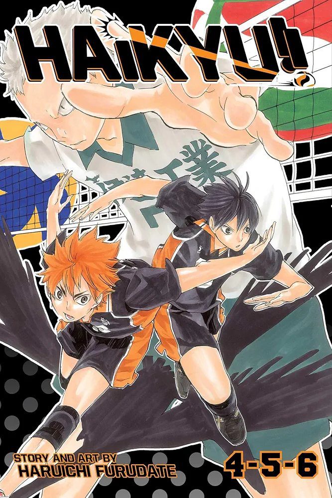 Haikyu!! Vol. 2: (3in1 Edition Includes vols. 4, 5 & 6) Haruichi Furudate
