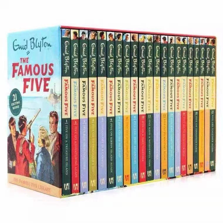 The Famous Five 21 Book Boxset