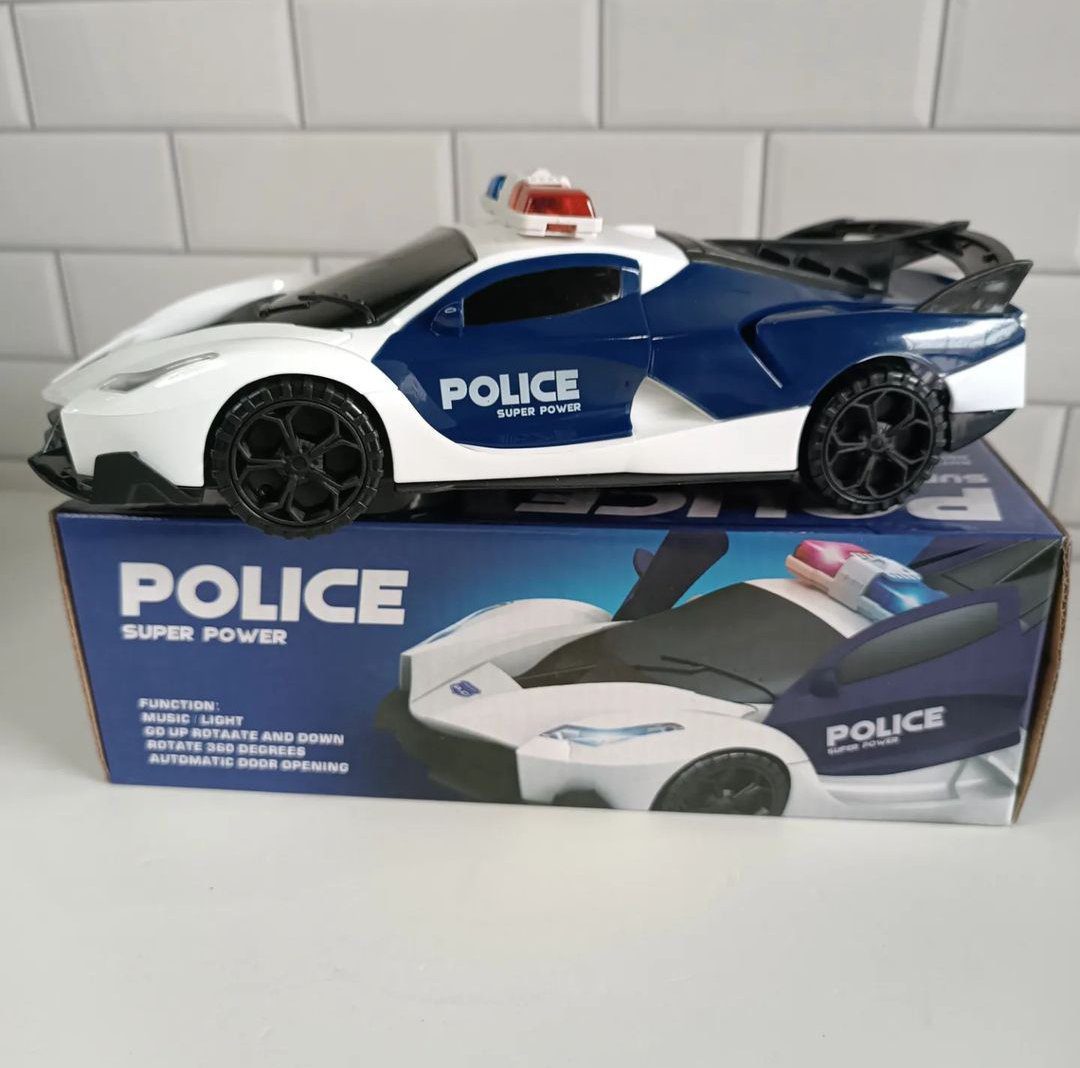 Police Car (360° Rotation)
