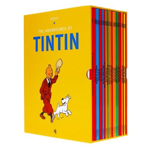 The Adventures Of Tintin 23 Book Set