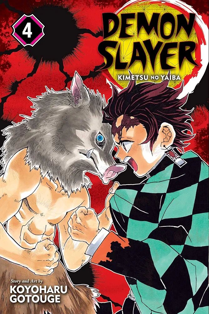 Demon Slayer: Kimetsu no Yaiba, Vol. 4 (Volume 4): Robust Blade Koyoharu Gotouge