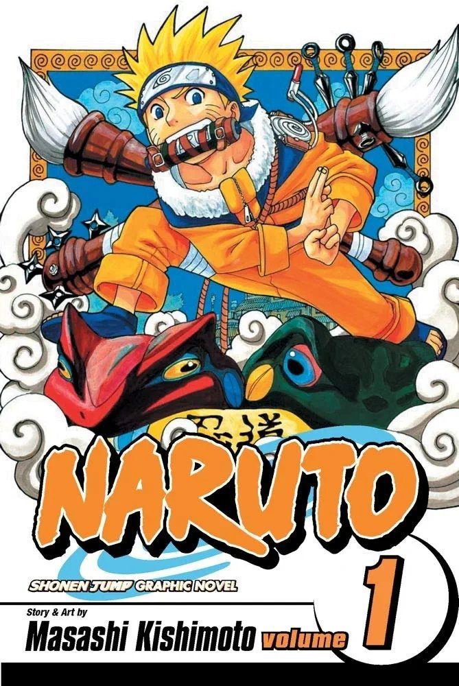 Naruto Vol 1 Mashashi Kishimoto