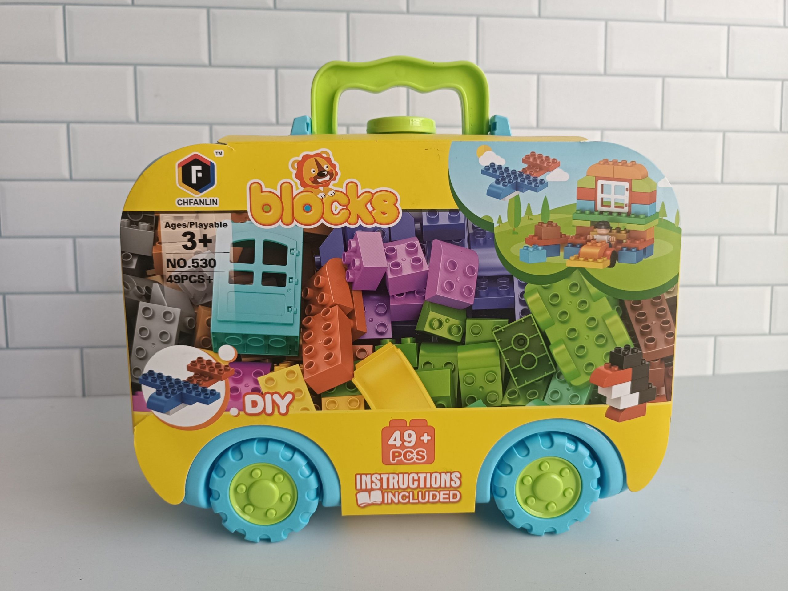 DIY 49pcs Building Blocks - Green