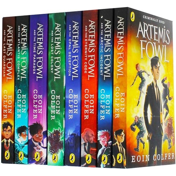 Artemis Fowl: 8 Book Collection By Eoin Colfer