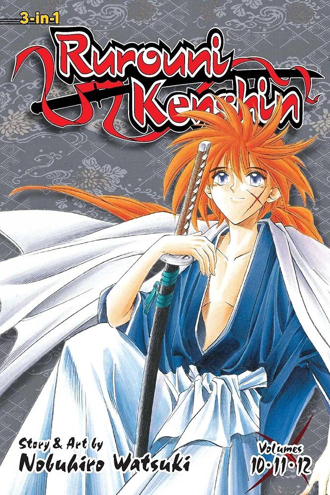 Rurouni Kenshin (3-in-1 Edition), Vol. 4: Includes vols. 10, 11 & 12 Nobuhiro Watsuki
