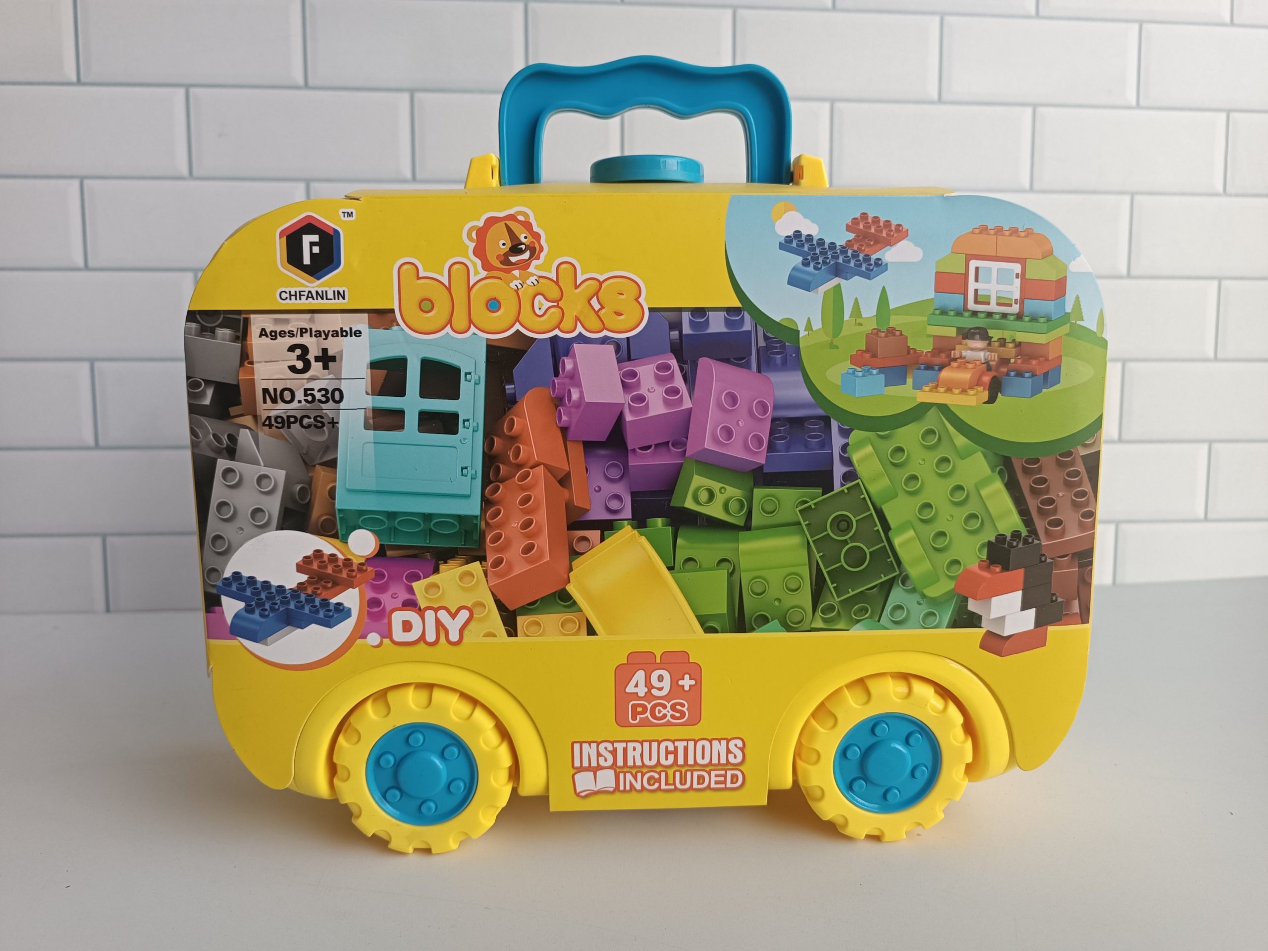DIY 49pcs Building Blocks - Blue