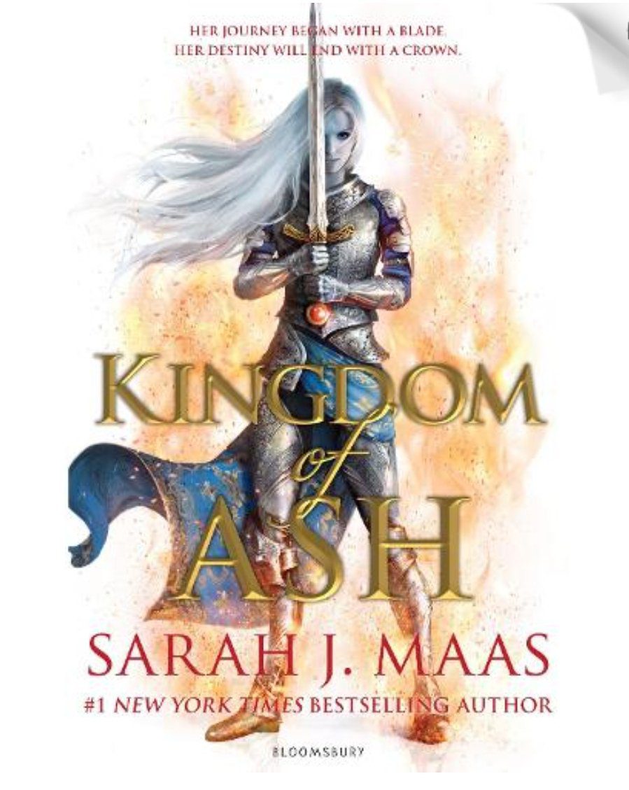 Kingdom of Ash - Throne of Glass Series Sarah J Maas