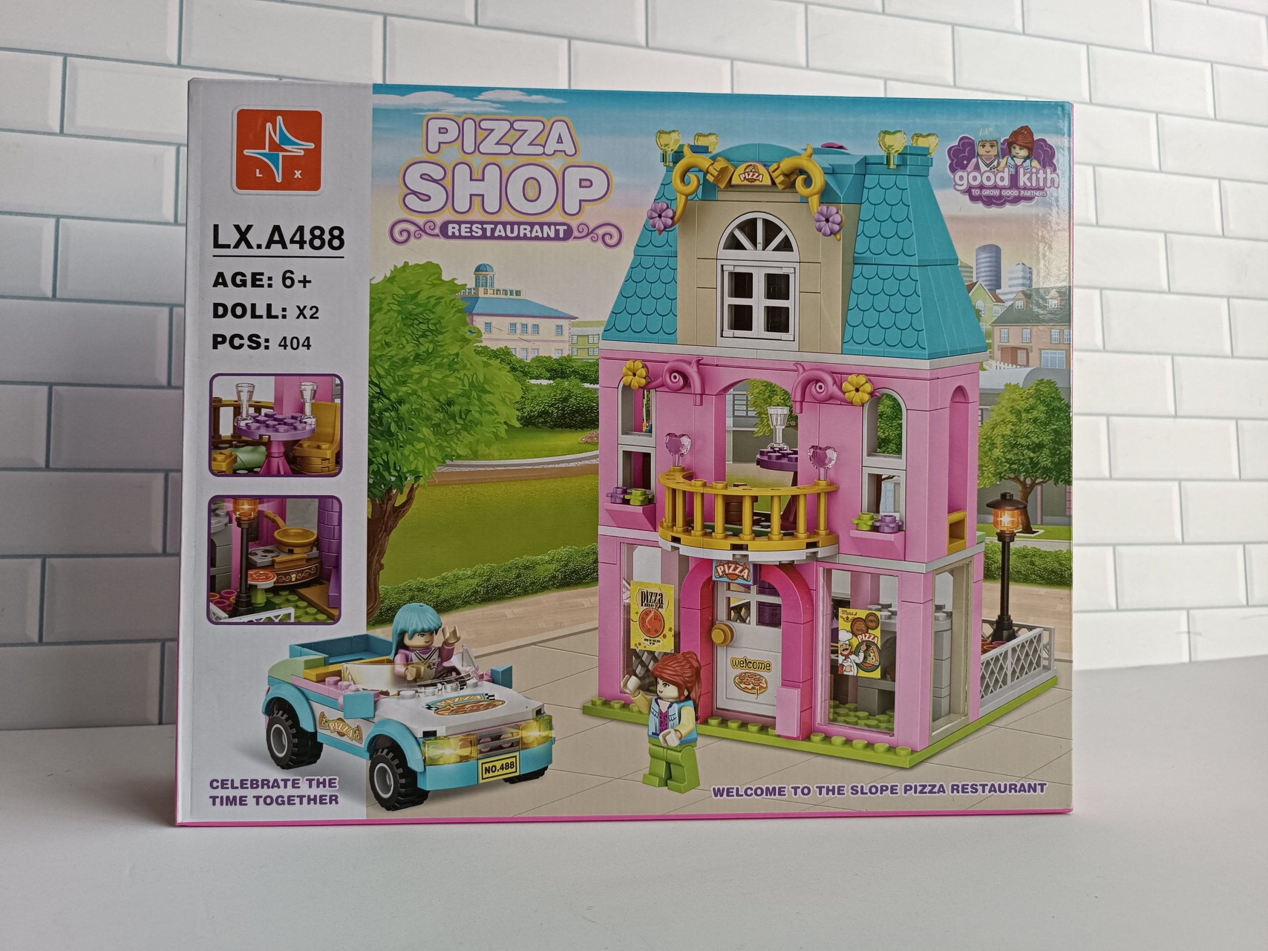 Pizza Shop 404pcs of Building Blocks