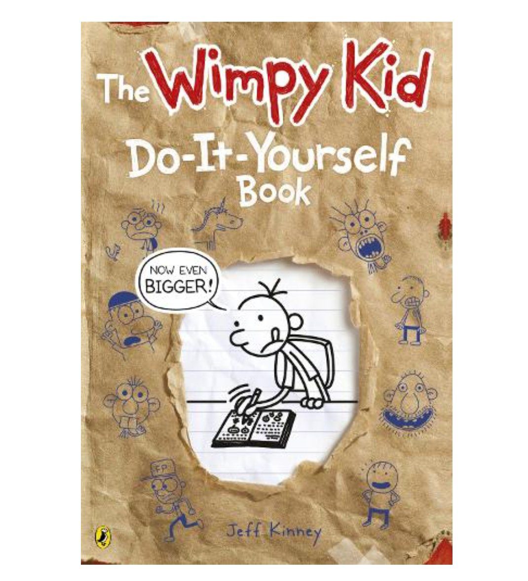 Diary of a Wimpy Kid: Do-It-Yourself Book *NEW large format* Super Sized- Diary of a Wimpy Kid