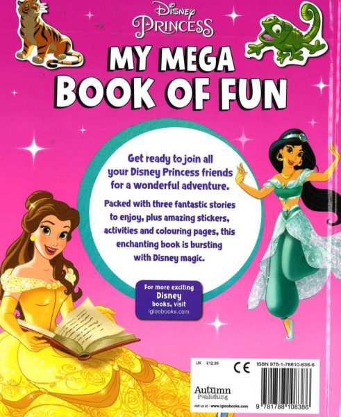 Disney Princess My Mega Book of Fun - Image 5