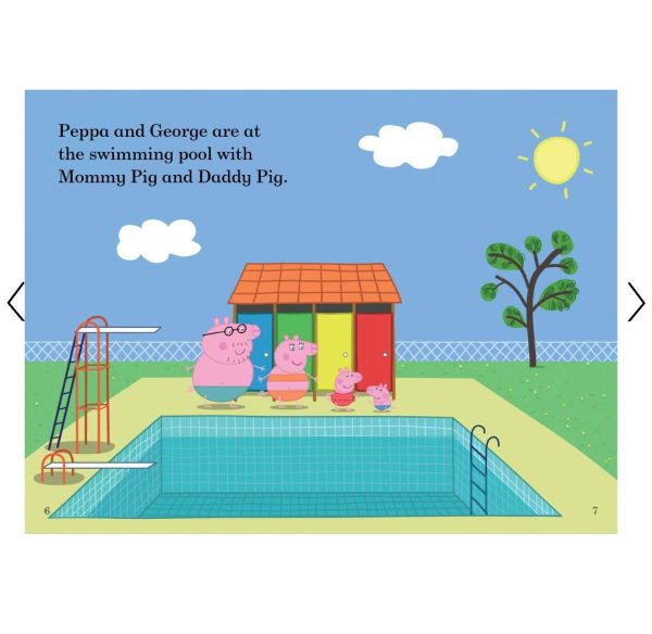Peppa Pig Going Swimming
Read it Yourself With Ladybird Level 1 - Image 2