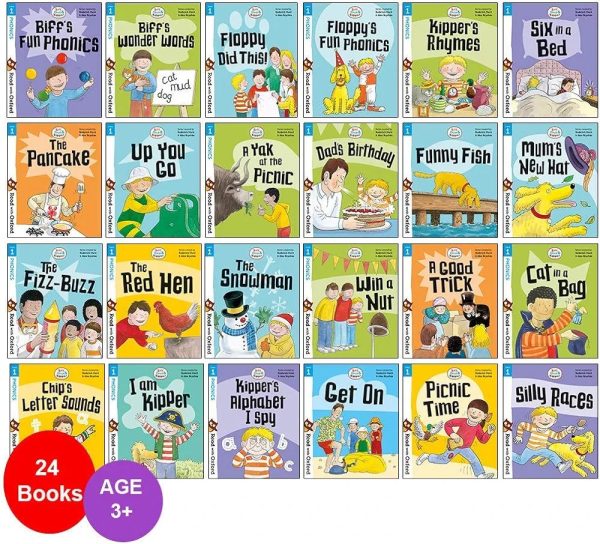 Biff, Chip and Kipper,
Reading With Oxford Level Stage 1,  - Image 2