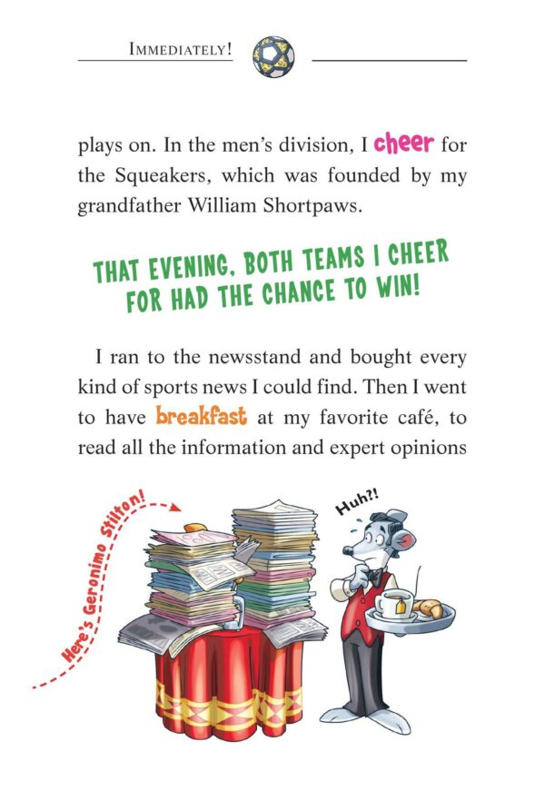 Geronimo Stilton #81 :The Super Cup Face-Off - Image 4