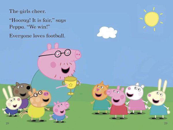 Peppa Pig: Playing Football - Read It Yourself with Ladybird - Image 3