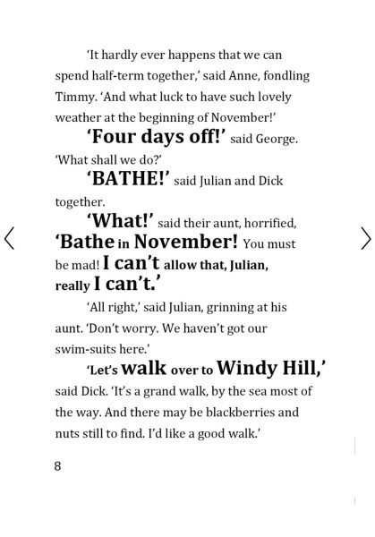 Famous Five Colour Short Stories: Five and a Half-Term Adventure - Image 2