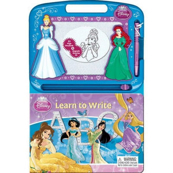 Disney Princess Learn to Write ABC Board Book - Image 3