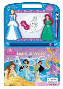 Disney Princess Learn to Write ABC Board Book