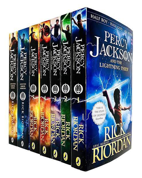 Percy Jackson 7 Book Boxset
