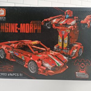 Transformers Pull- back Race Car (Build it Yourself)
696pcs