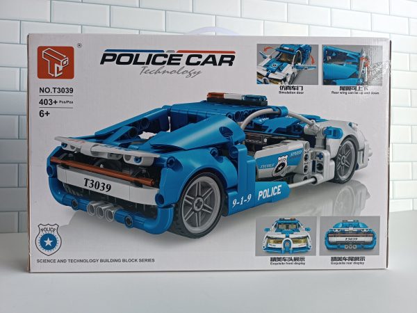 Police Car STEM Building Blocks 403pcs - Image 2