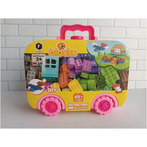 DIY 49pcs Building Blocks - Pink