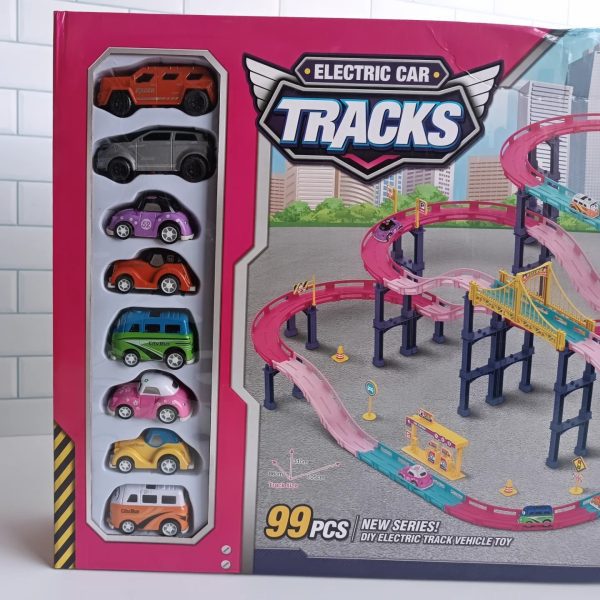 Electric Car Track 99Pcs - Image 2