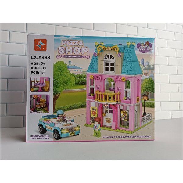 Pizza Shop 404pcs of Building Blocks