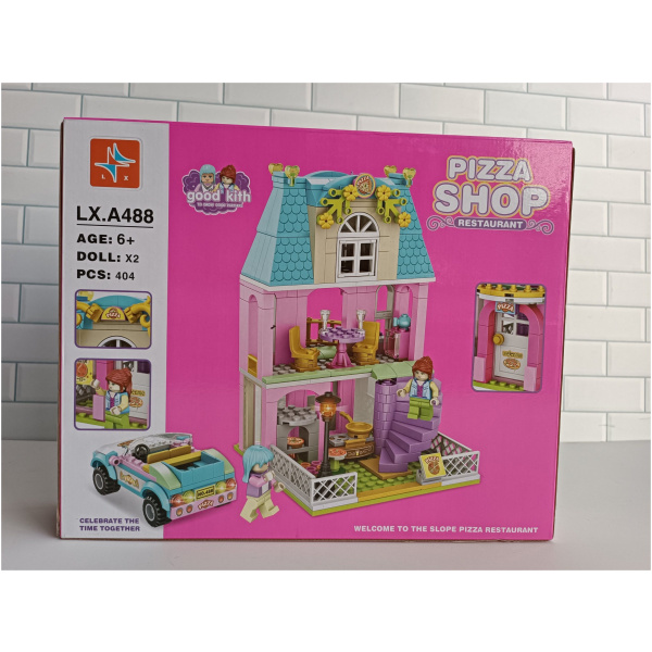 Pizza Shop 404pcs of Building Blocks - Image 2